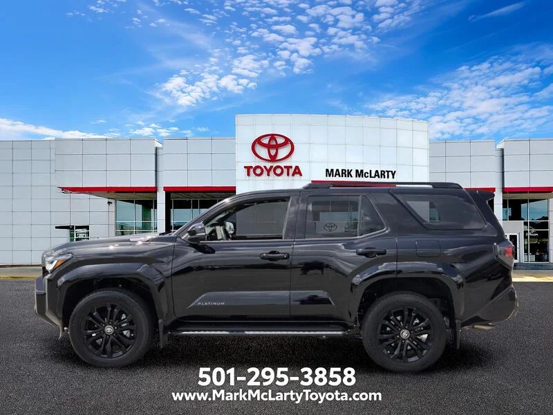 Used 2026 Black TOYOTA HYBRID PLATINUM 4WD image 2
