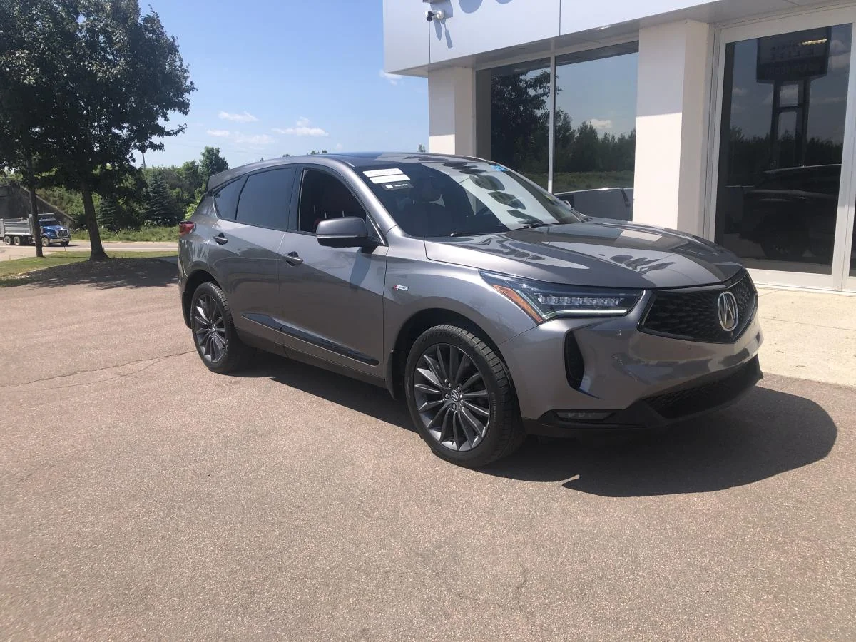Used 2022 Grey Acura Platinum Elite A-Spec AWD image 3