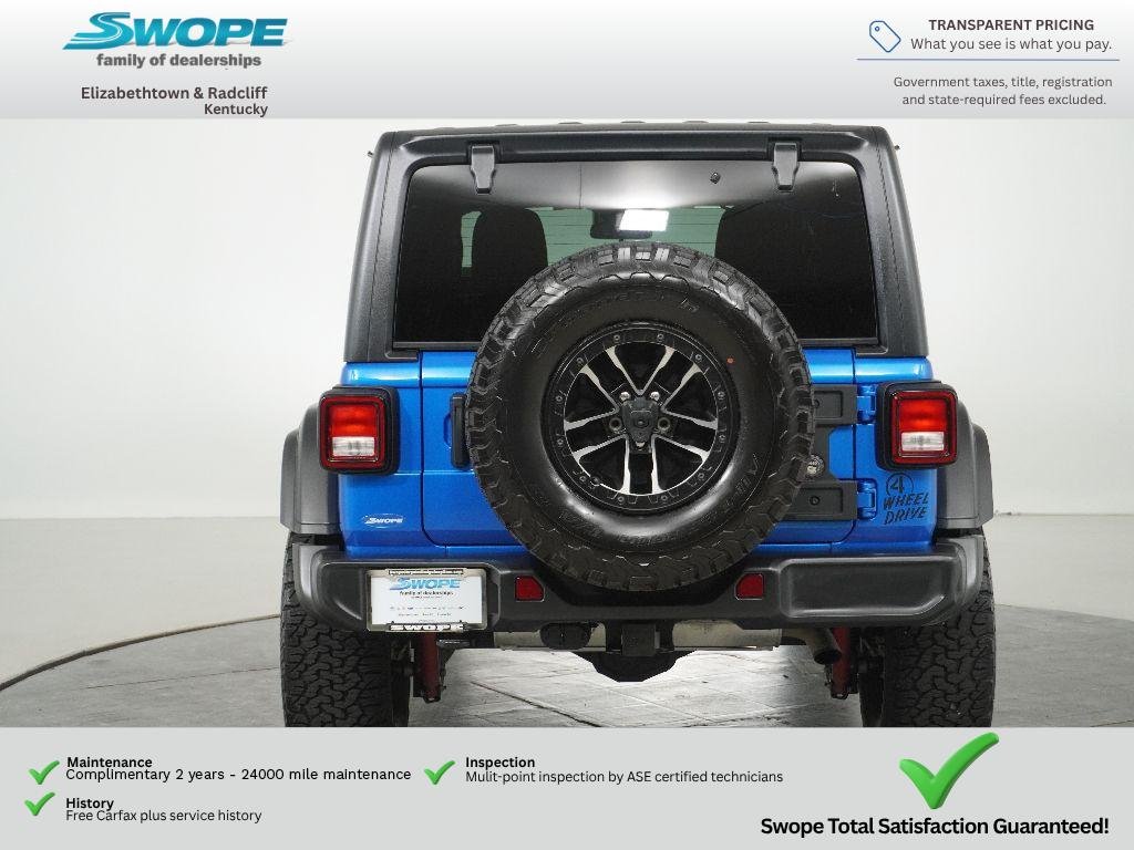 Used 2025 Hydro Blue Pearlcoat Jeep Willys image 4