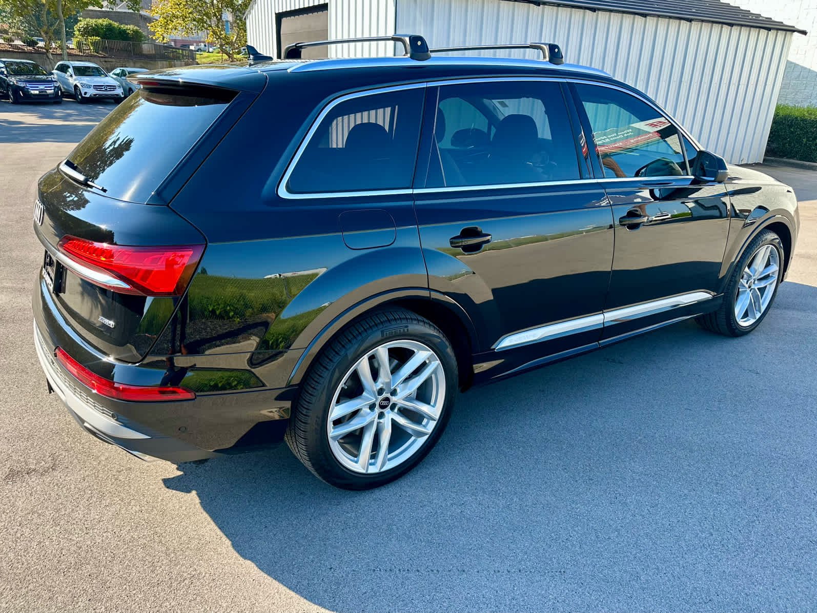 Used 2025 Mythos Black Metallic Audi Premium Plus image 5