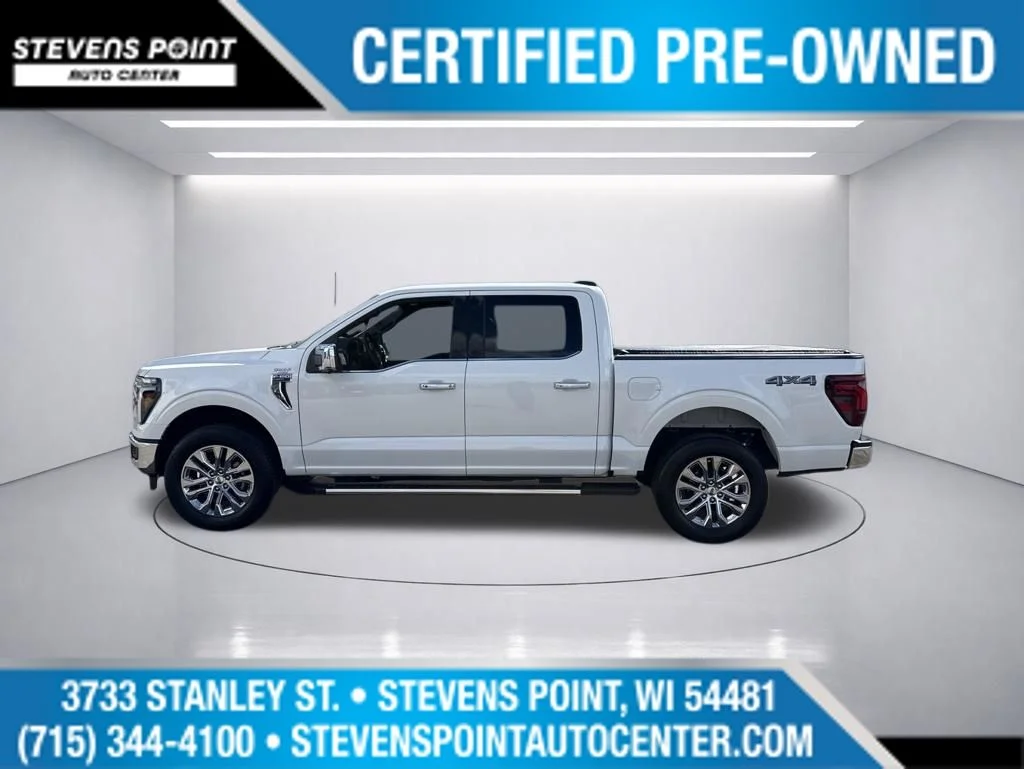 Used 2025 Star White Metallic TC Ford Lariat image 4