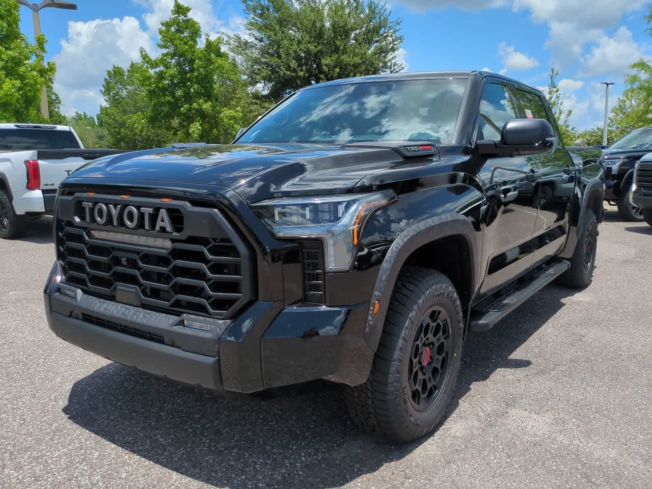 New 2026 Midnight Black Metallic Toyota Tundra TRD Pro image 2
