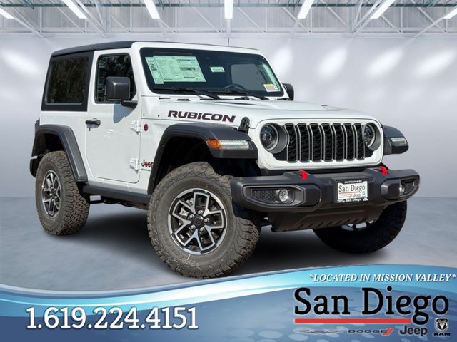 New 2025 Jeep Wrangler Rubicon 2D Sport Utility in San Diego