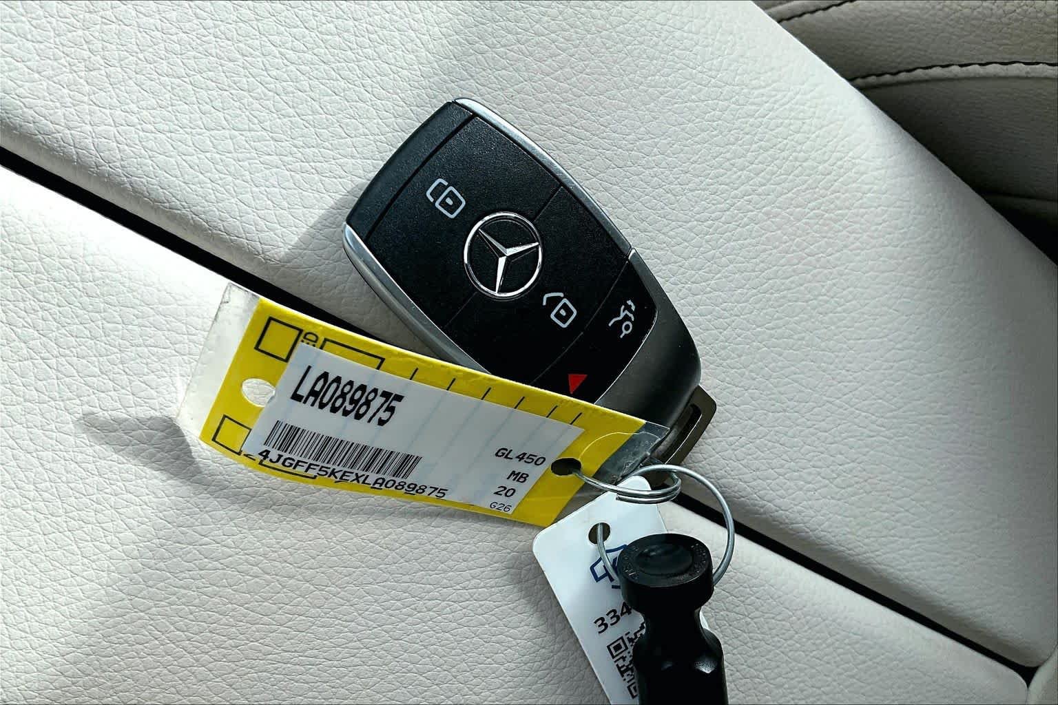 Used 2020 Lunar Blue Metallic Mercedes-Benz GLS 450 image 15