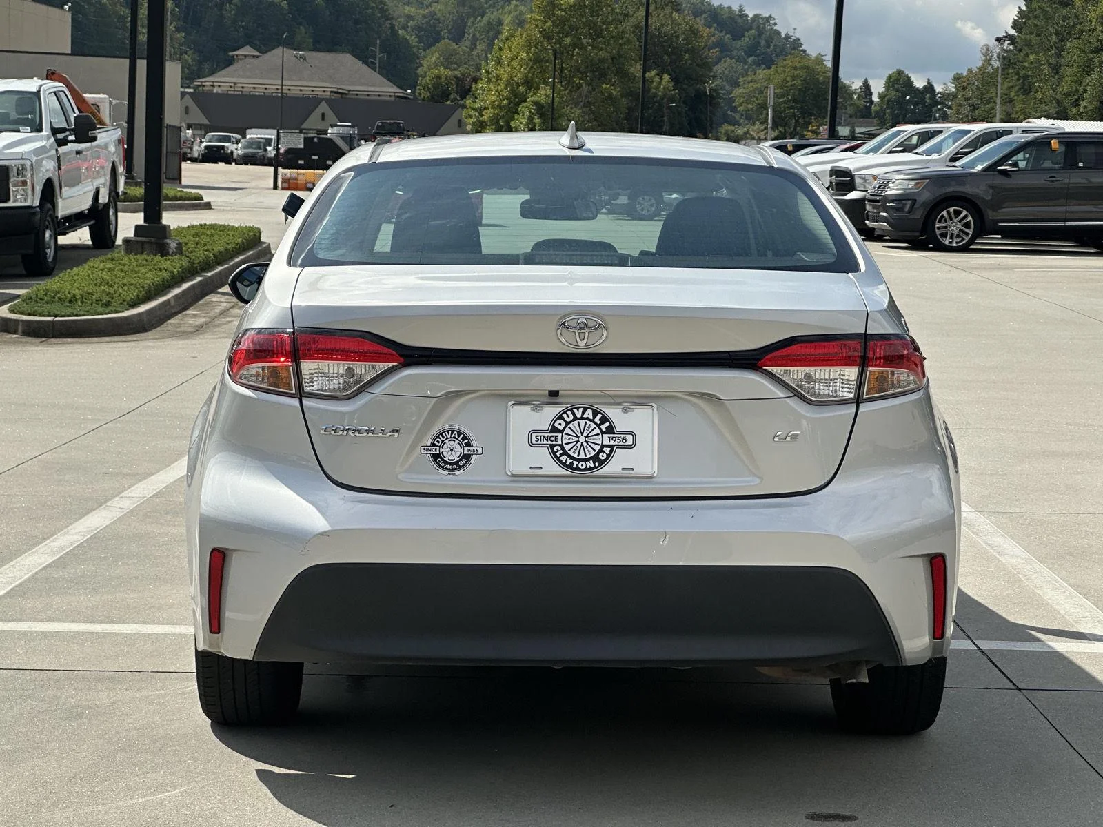 Used 2023 Classic Silver Metallic Toyota LE image 6