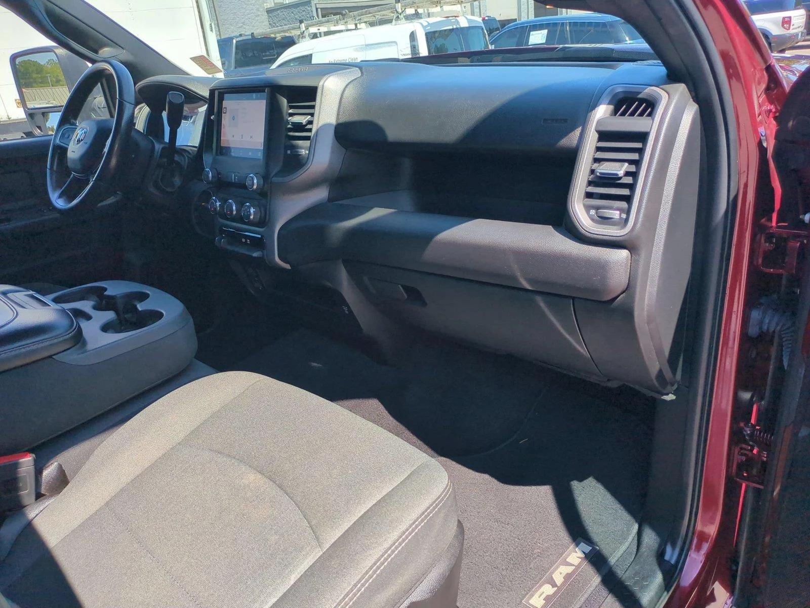 Used 2024 Delmonico Red Pearlcoat Ram Tradesman image 36