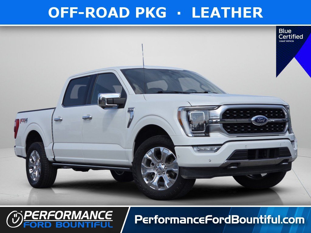 Certified Used 2022 Star White Ford Platinum image 1