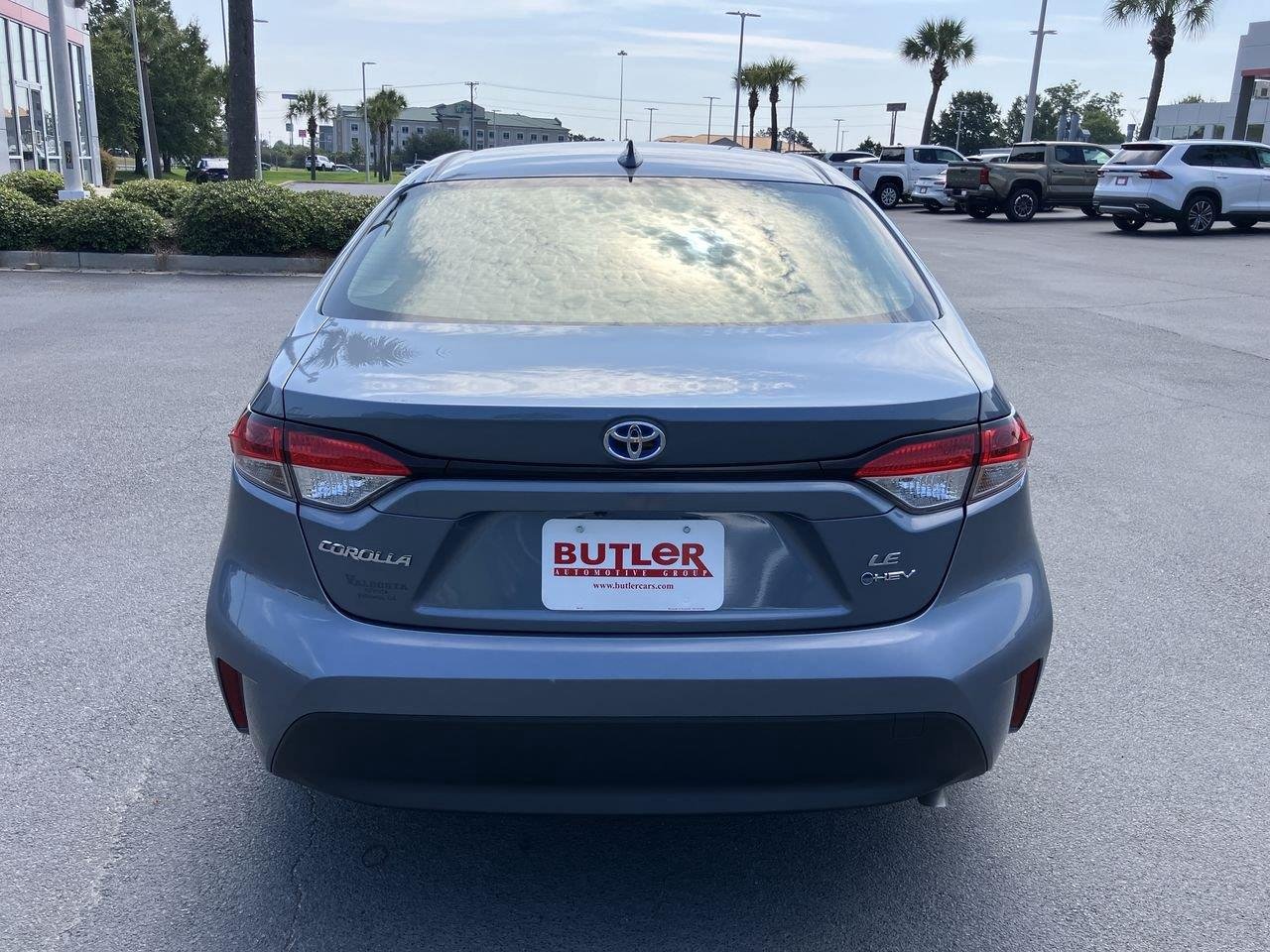 Used 2025 Blue (Celestite) Toyota Hybrid LE image 4