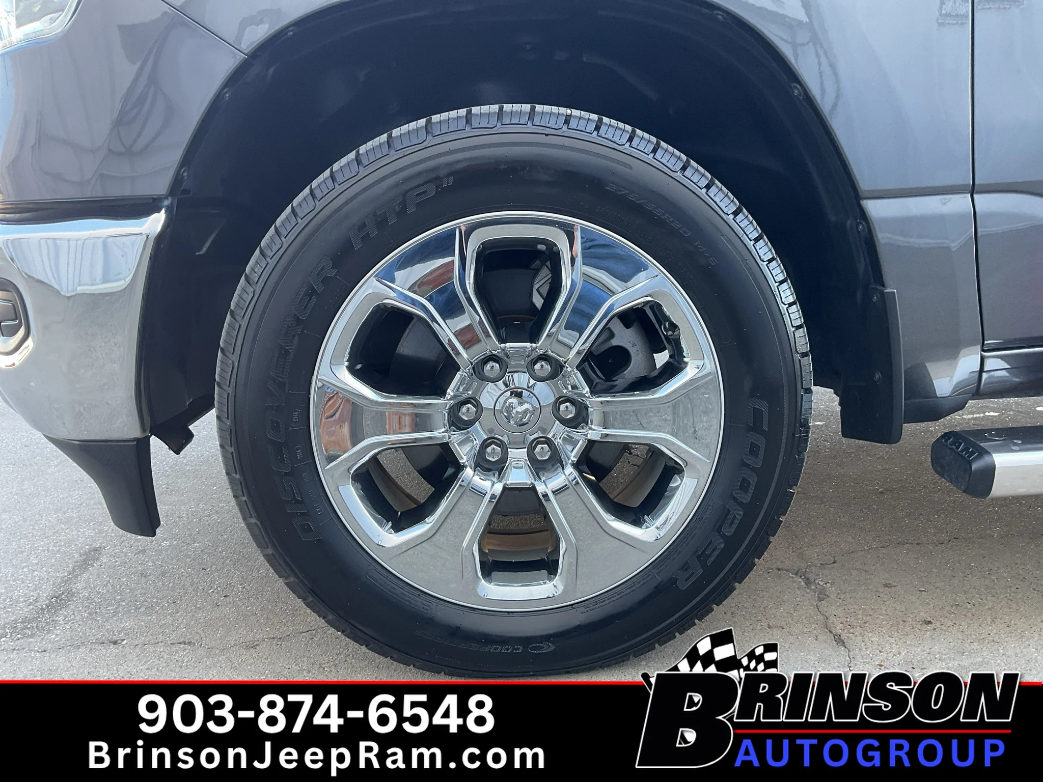 Used 2024 Granite Crystal Metallic Clearcoat Ram Lone Star image 13