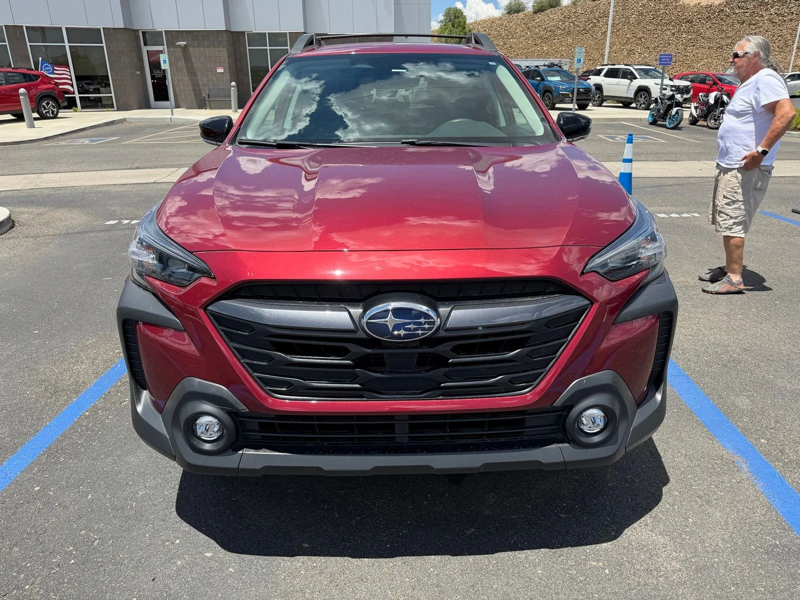 Used 2025 Red Subaru Premium image 2