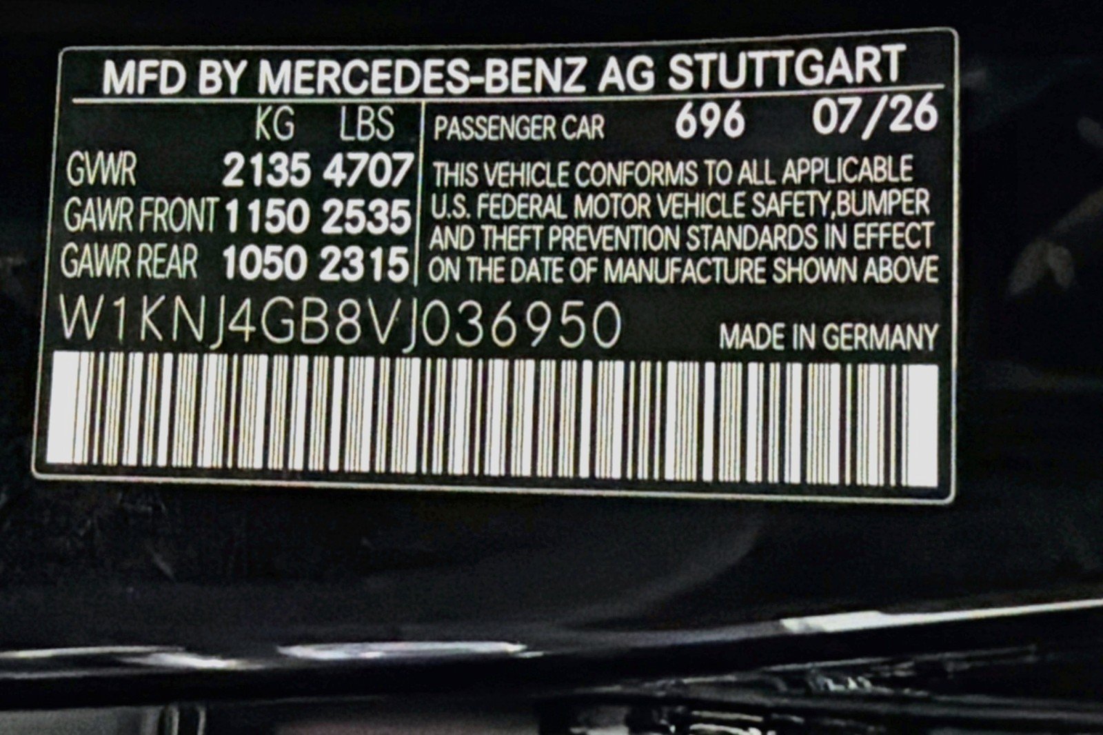 New 2027 Night Black Mercedes-Benz CLA 220 Hybrid image 23