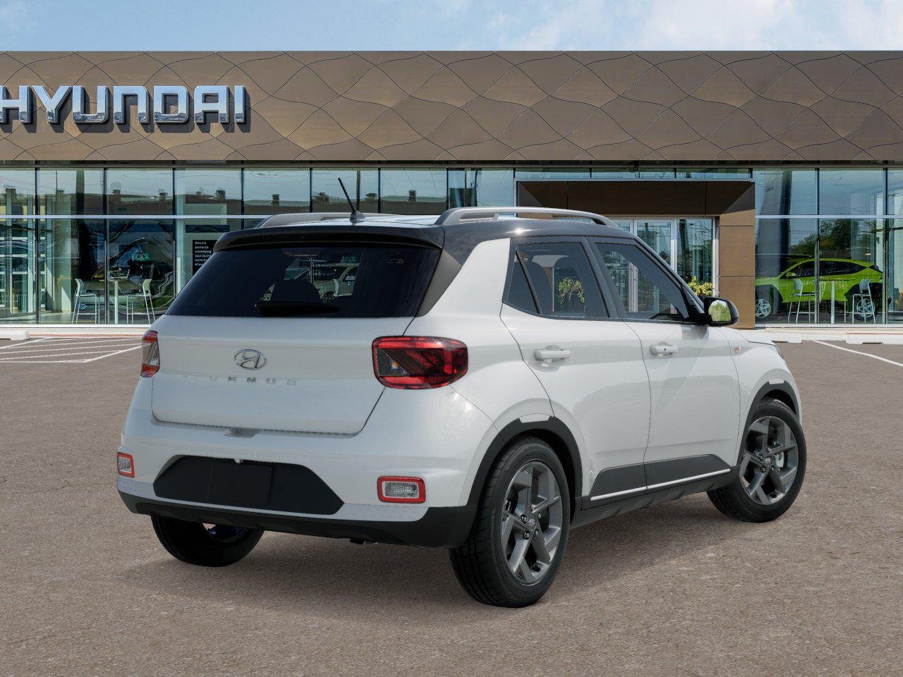 New 2026 Lunar White w/Black Roof Hyundai SEL w/Two-Tone Roof image 4