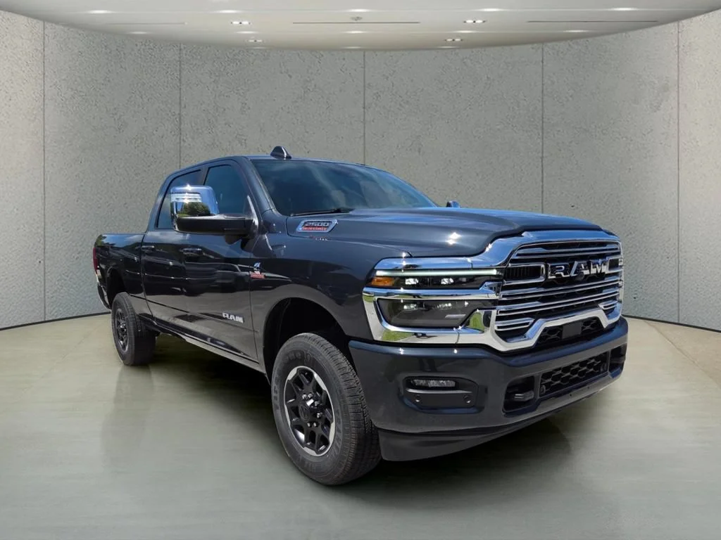 New 2026 Forged Blue Metallic Exterior Paint RAM Laramie image 13