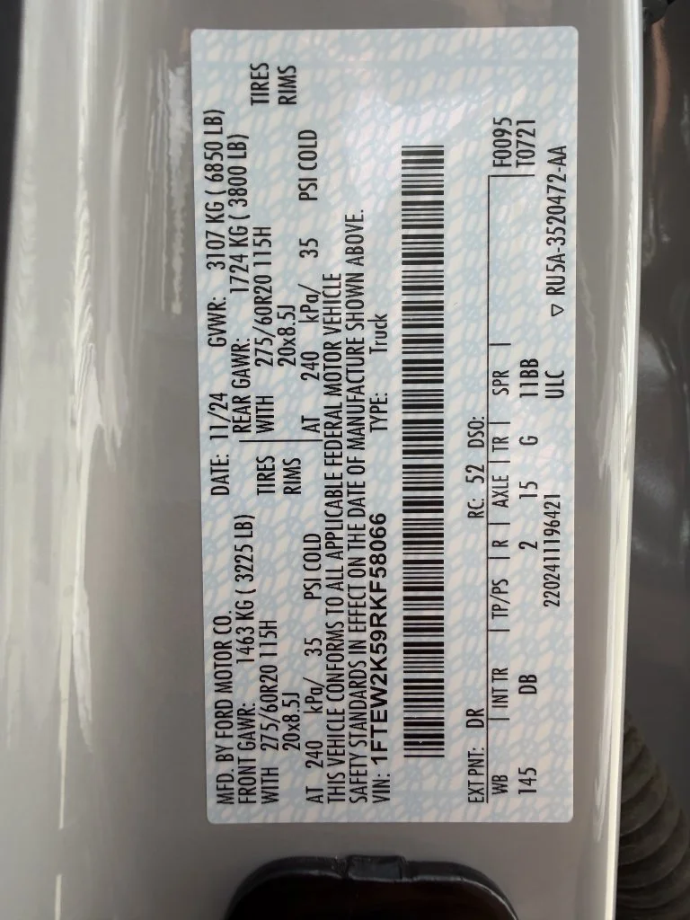 Used 2024 White Ford STX image 27