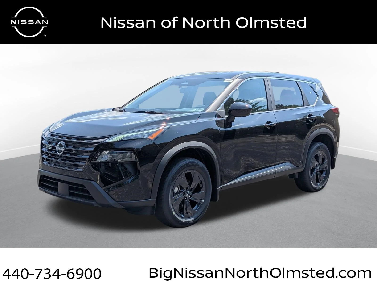 New 2026 Super Black Nissan SV image 1