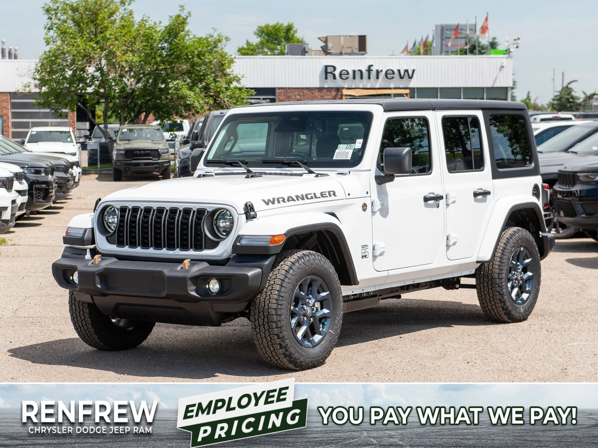 New 2026 White Jeep 85th Anniversary* image 1