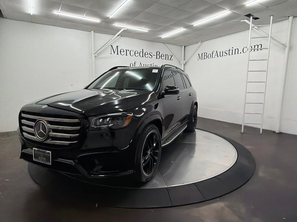 Certified Used 2025 Black Mercedes-Benz GLS 580 image 3