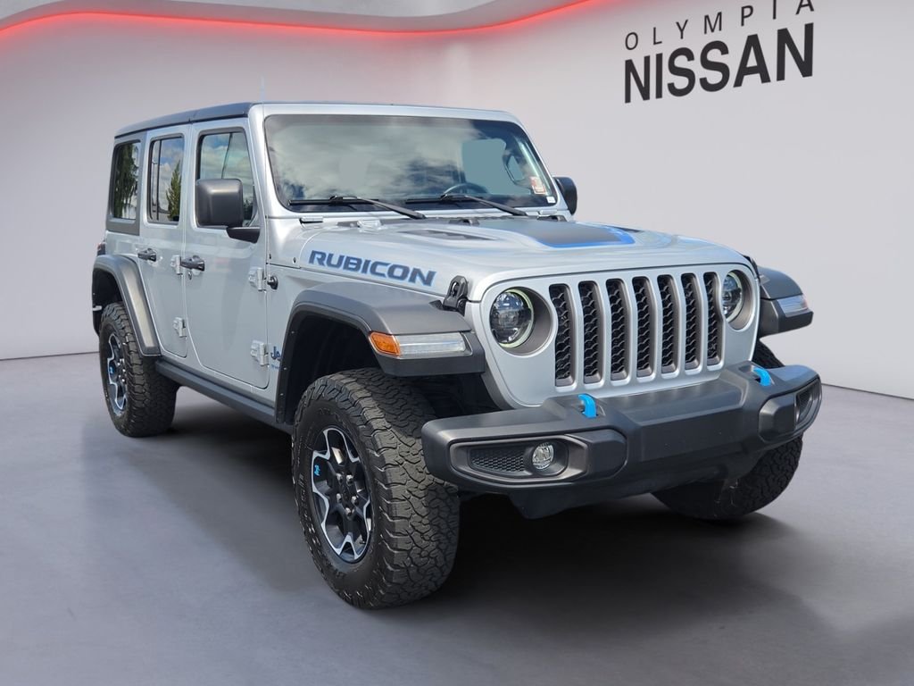 Used 2023 Silver Jeep Rubicon 4xe image 9