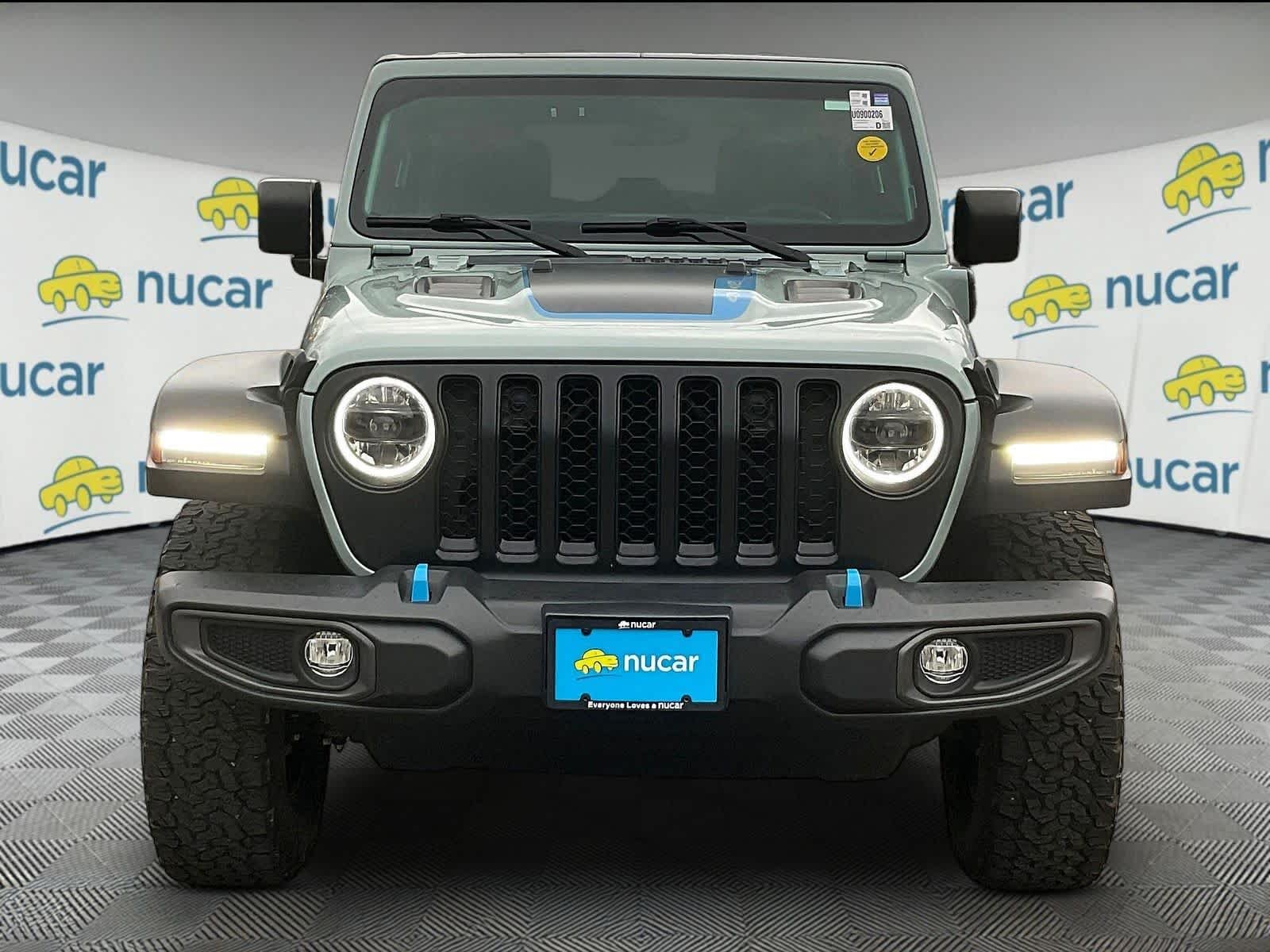 Used 2023 Jeep Wrangler 4xe Rubicon 4XE with VIN 1C4JJXR60PW579922 for sale in Westford, MA