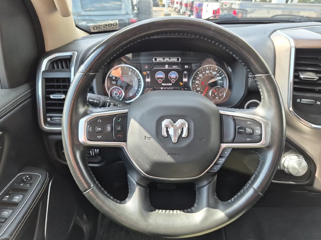 Used 2021 Diamond Black Crystal Pearlcoat Ram Laramie image 13