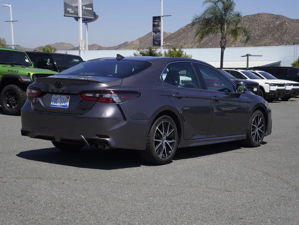 Used 2024 Gray Toyota SE image 2