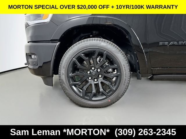 New 2026 Diamond Black Crystal Pearl-Coat Exterior Paint Ram Limited image 32