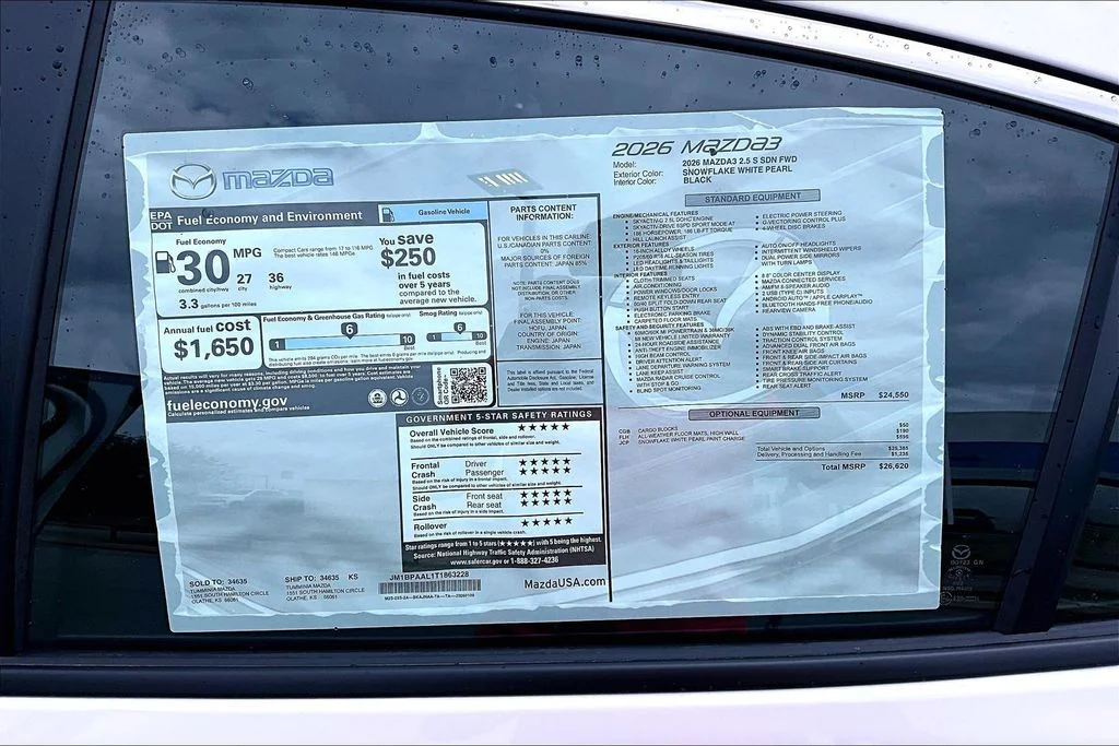 2026 Mazda Mazda3 S - Photo 13