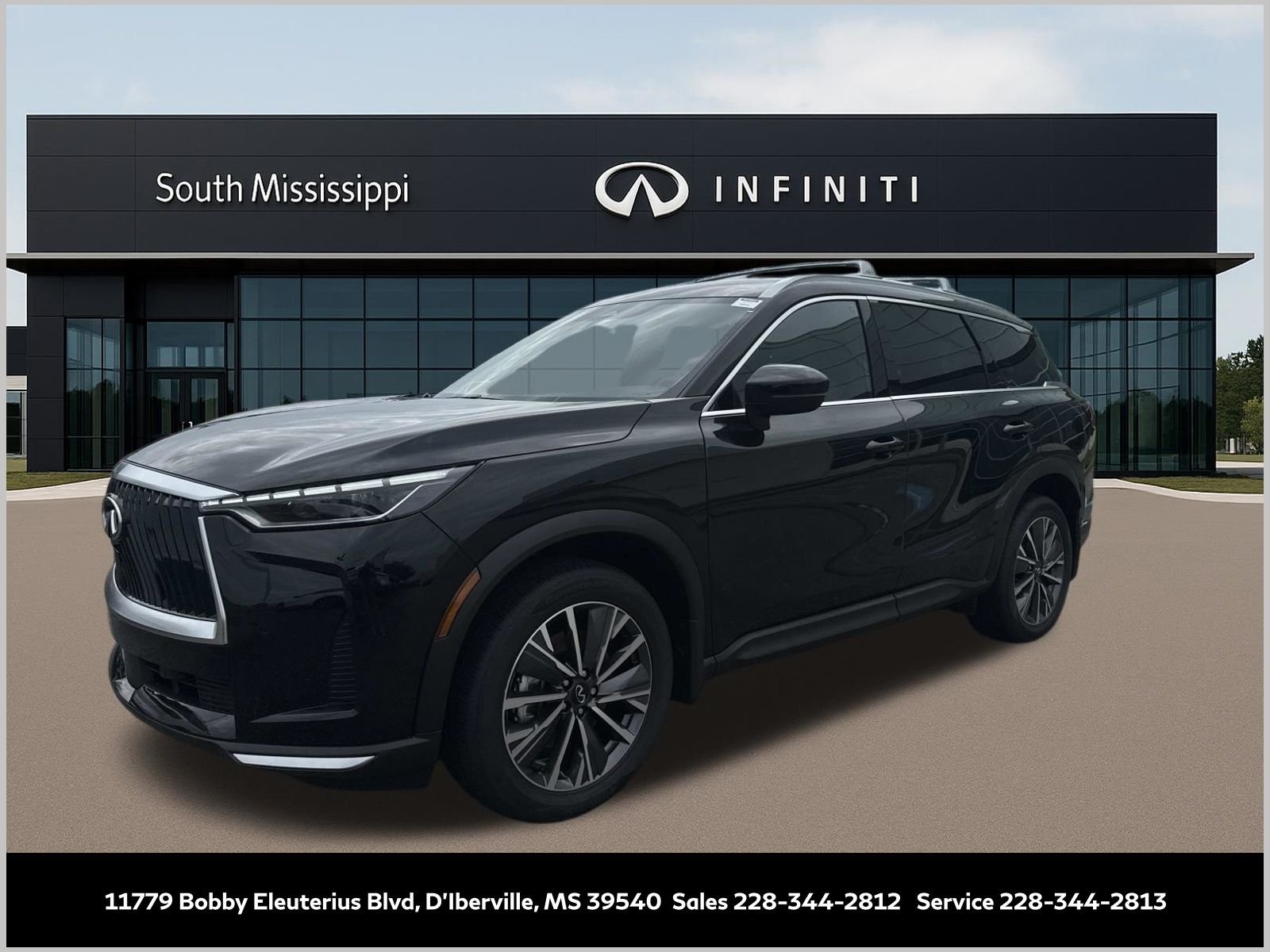 New 2027 MINERAL BLACK INFINITI Luxe AWD image 1