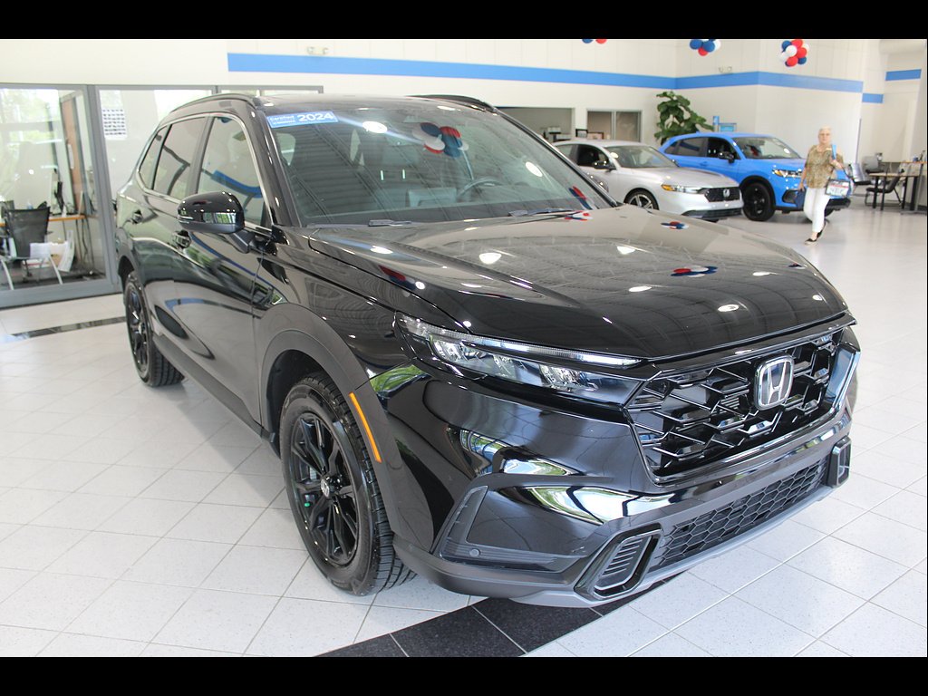 Certified Used 2024 Crystal Black Pearl Honda HYBRID AWD SPORT-L image 3