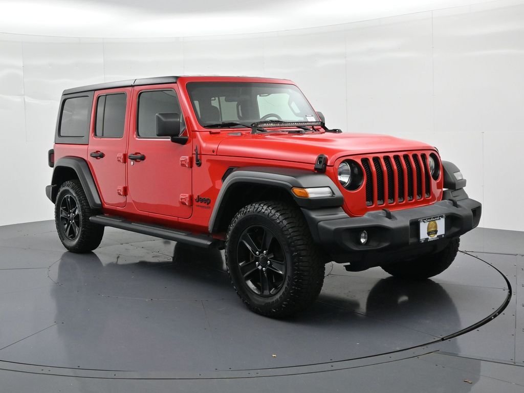 Used 2019 Red Jeep Unlimited Sport Altitude image 4