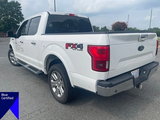 Used 2018 White Ford Lariat image 3