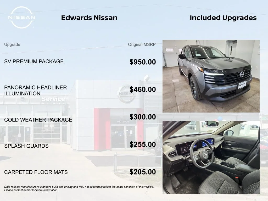 New 2026 Gray Nissan SV image 4
