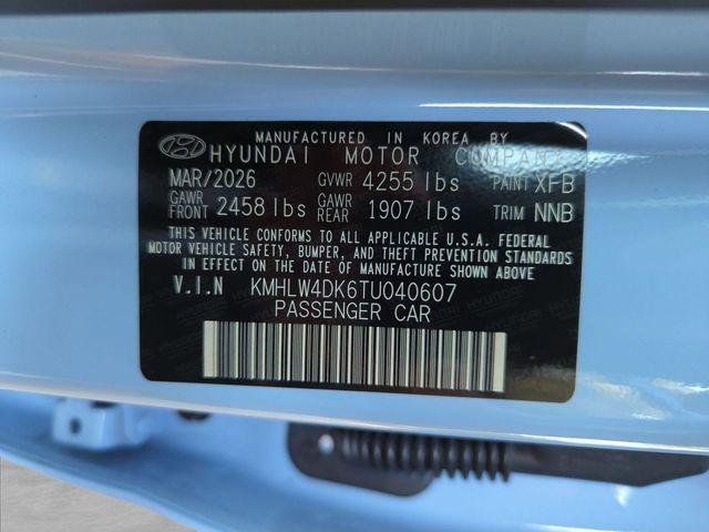 New 2026 Blue Hyundai Sedan image 16