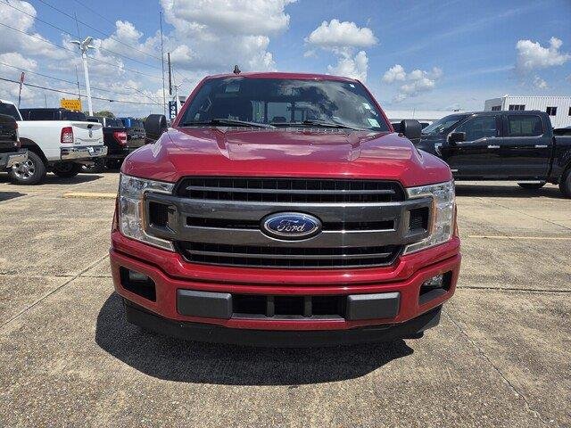 Used 2020 Rapid Red Metallic Tinted Clearcoat Ford XLT image 8