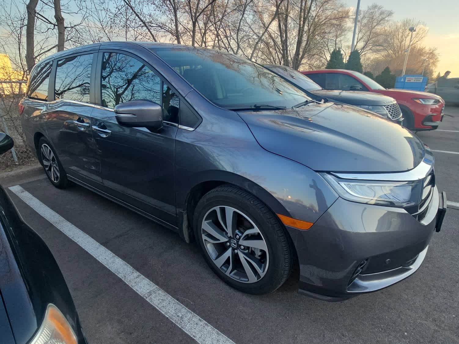 Certified 2024 Honda Odyssey Touring with VIN 5FNRL6H83RB023590 for sale in Hopkins, Minnesota