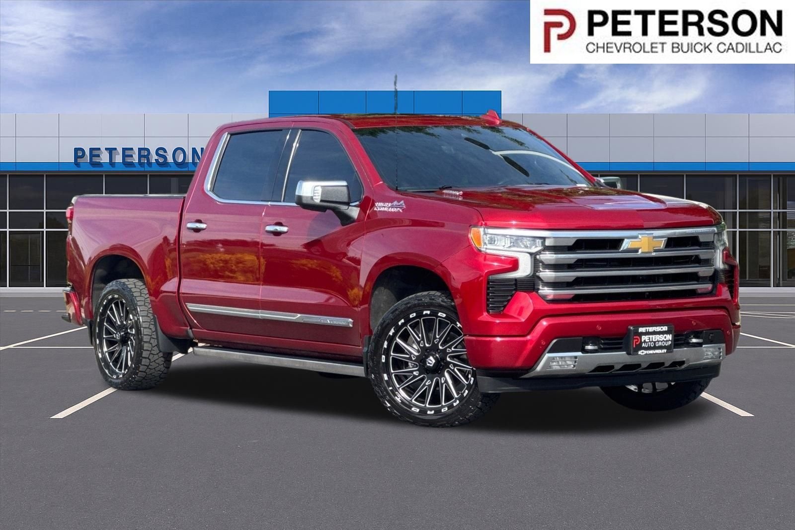 Used 2024 Red Chevrolet High Country image 1