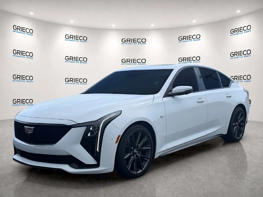 Used 2025 Summit White Cadillac Sport image 3