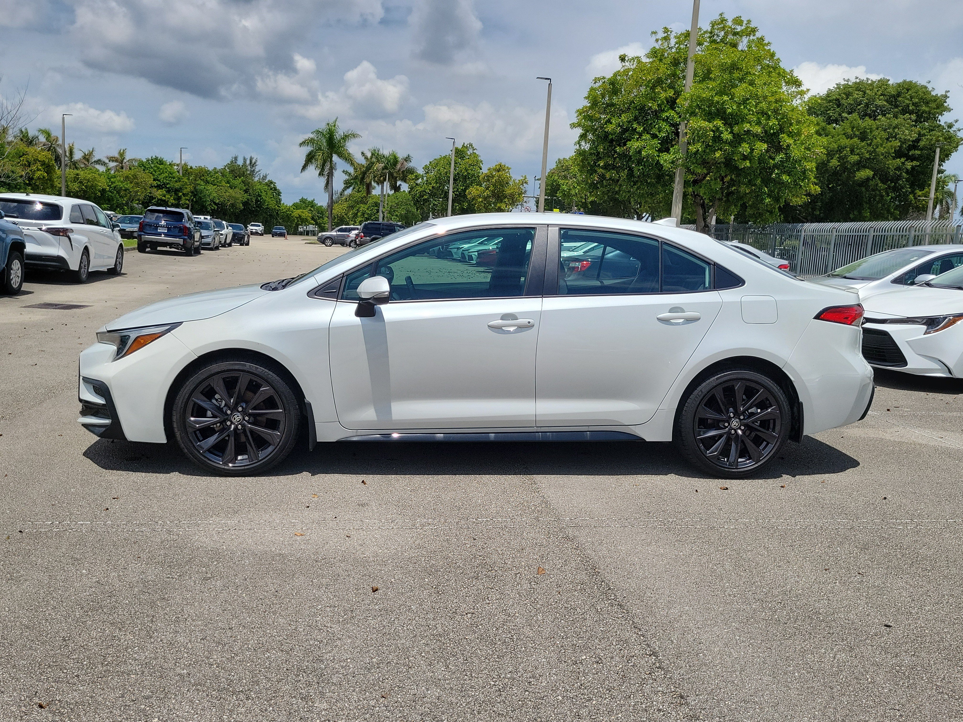 Used 2025 Pearl Toyota SE image 8
