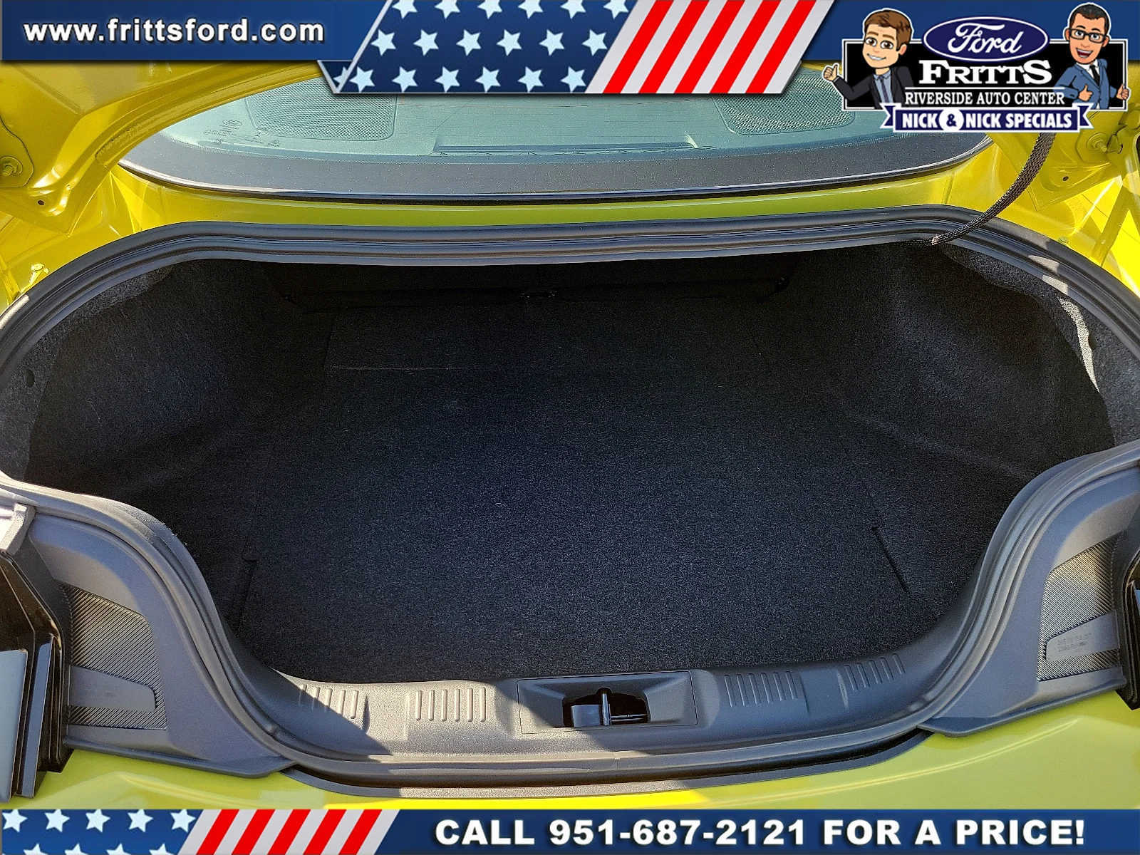 Used 2025 Lime Yellow Metallic Ford EcoBoost Fastback image 20