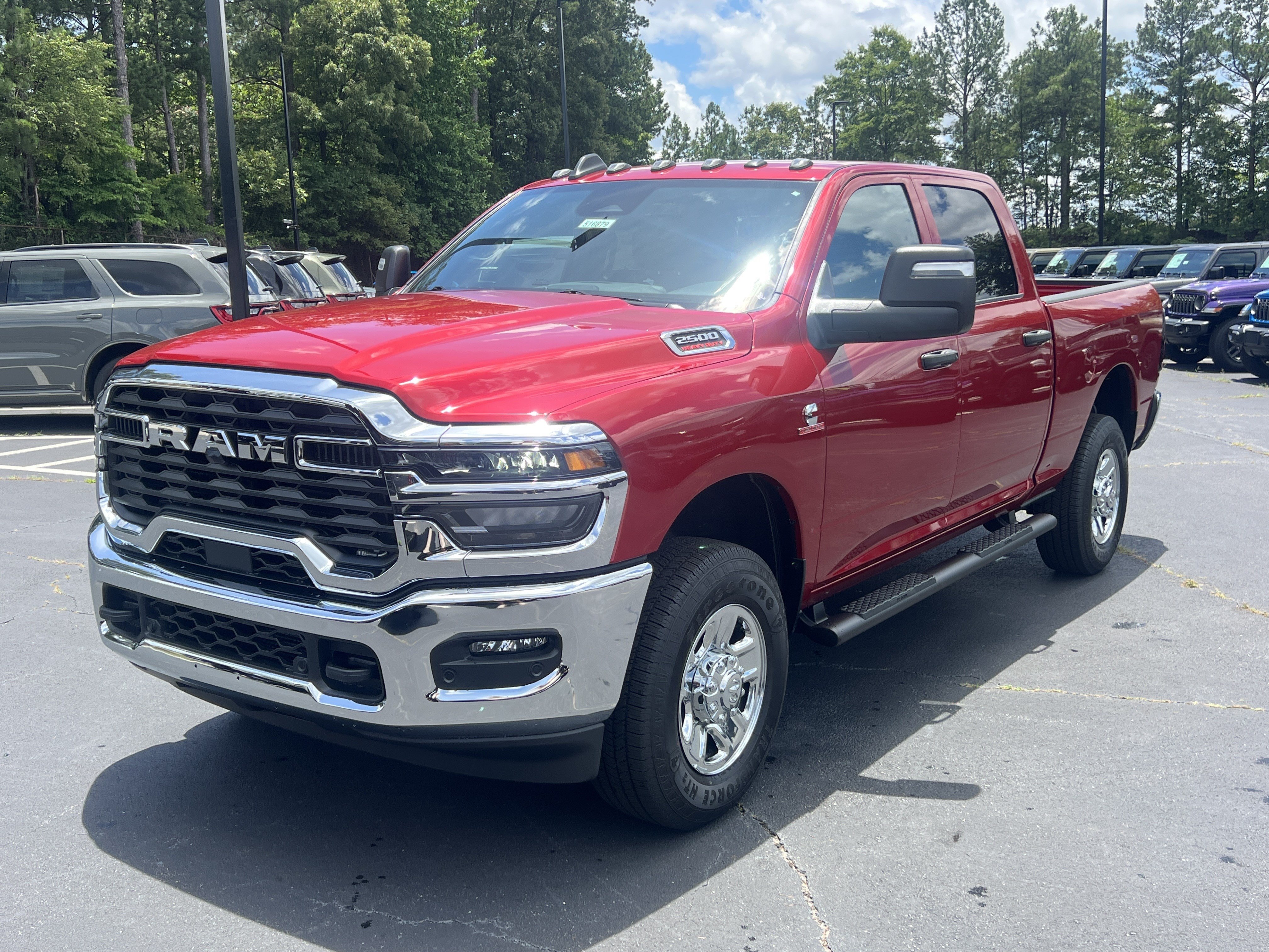 New 2026 Molten Red Pearlcoat RAM Tradesman image 3