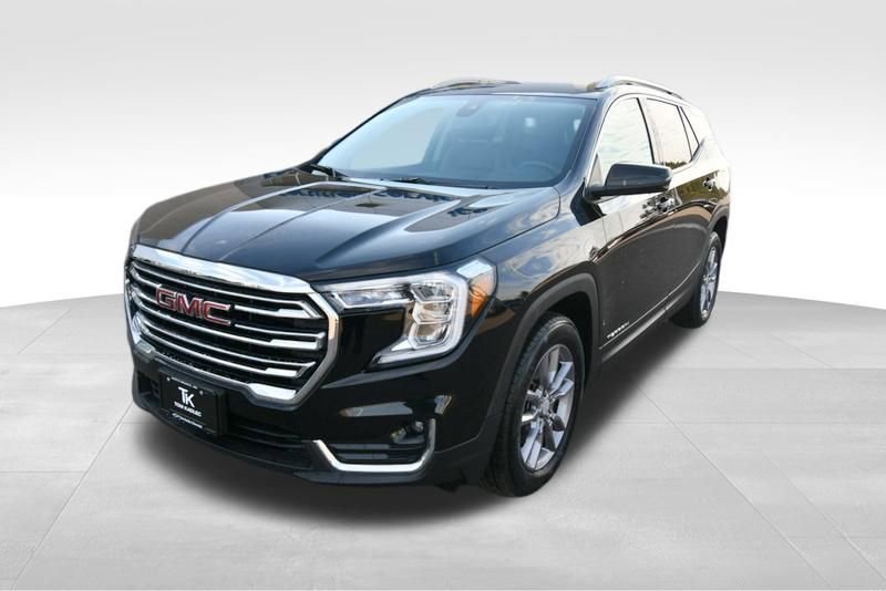 Used 2023 GMC Terrain SLT with VIN 3GKALVEGXPL138998 for sale in North Branch, Minnesota