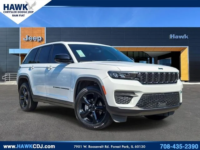 Certified Used 2024 White Jeep Altitude X image 1