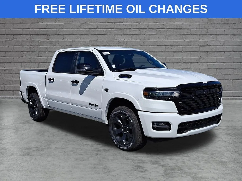 New 2026 Bright White Clearcoat Ram Big Horn image 1