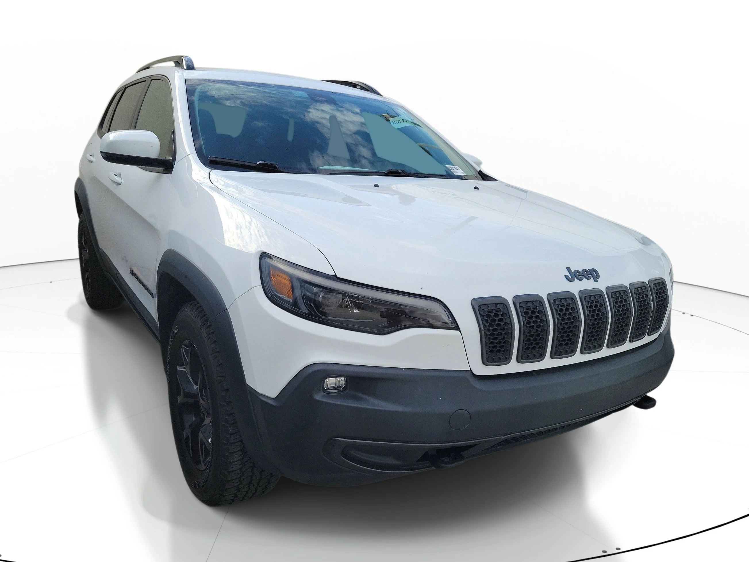 Used 2019 Bright White Clearcoat Jeep Upland image 1