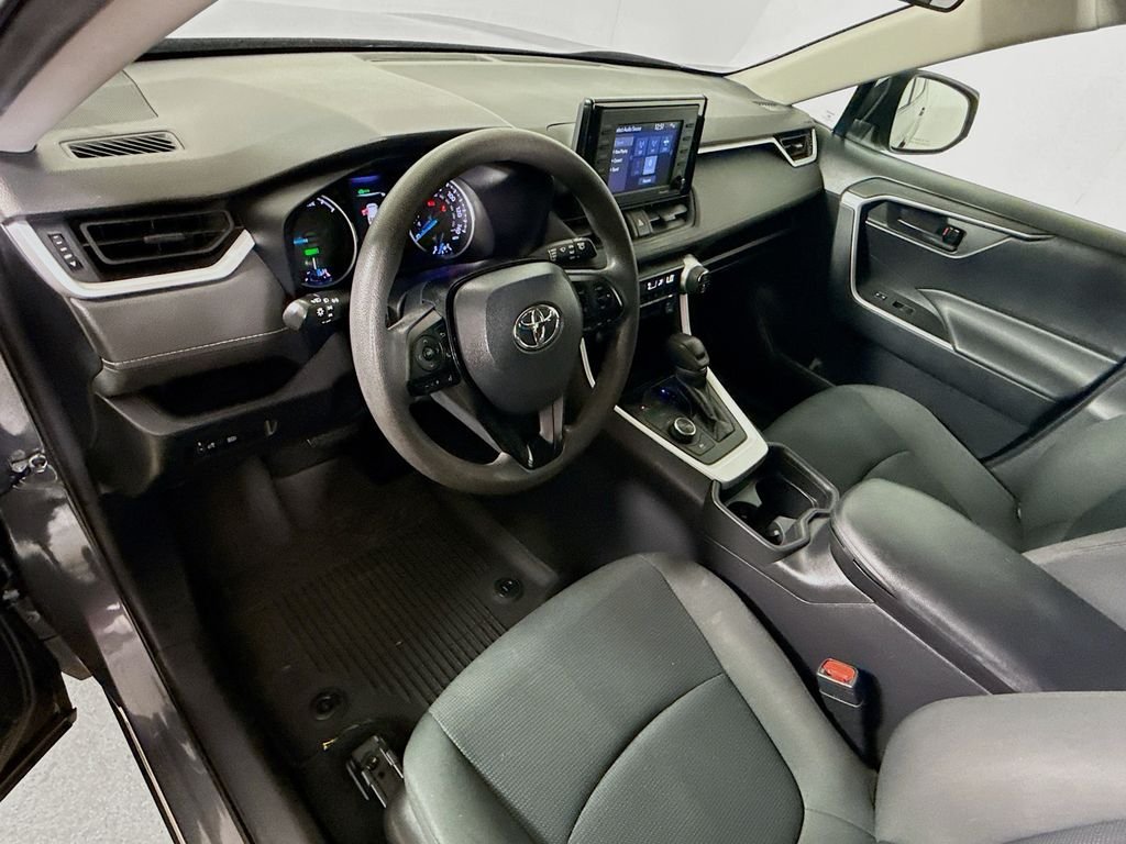 Used 2021 Magnetic Gray Metallic Toyota Hybrid LE image 10