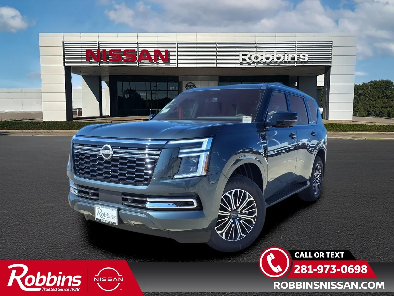 2026 Nissan Armada SL Gray at Robbins Nissan