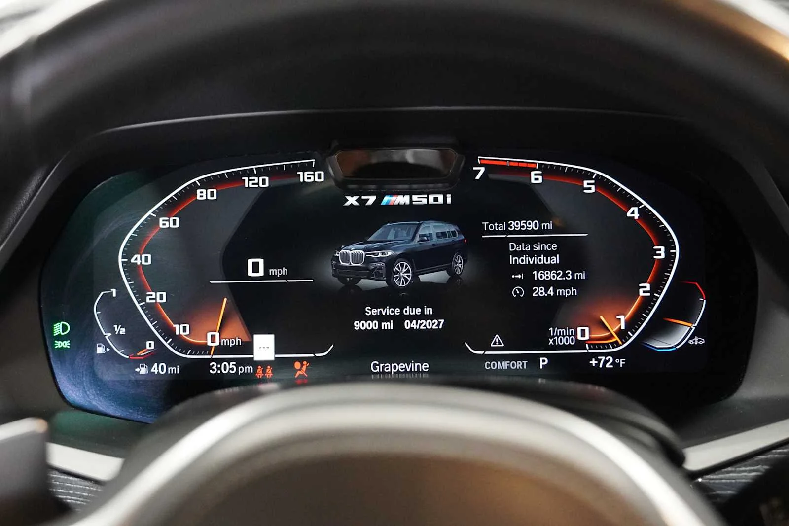 Used 2022 Carbon Black Metallic BMW M50i image 16