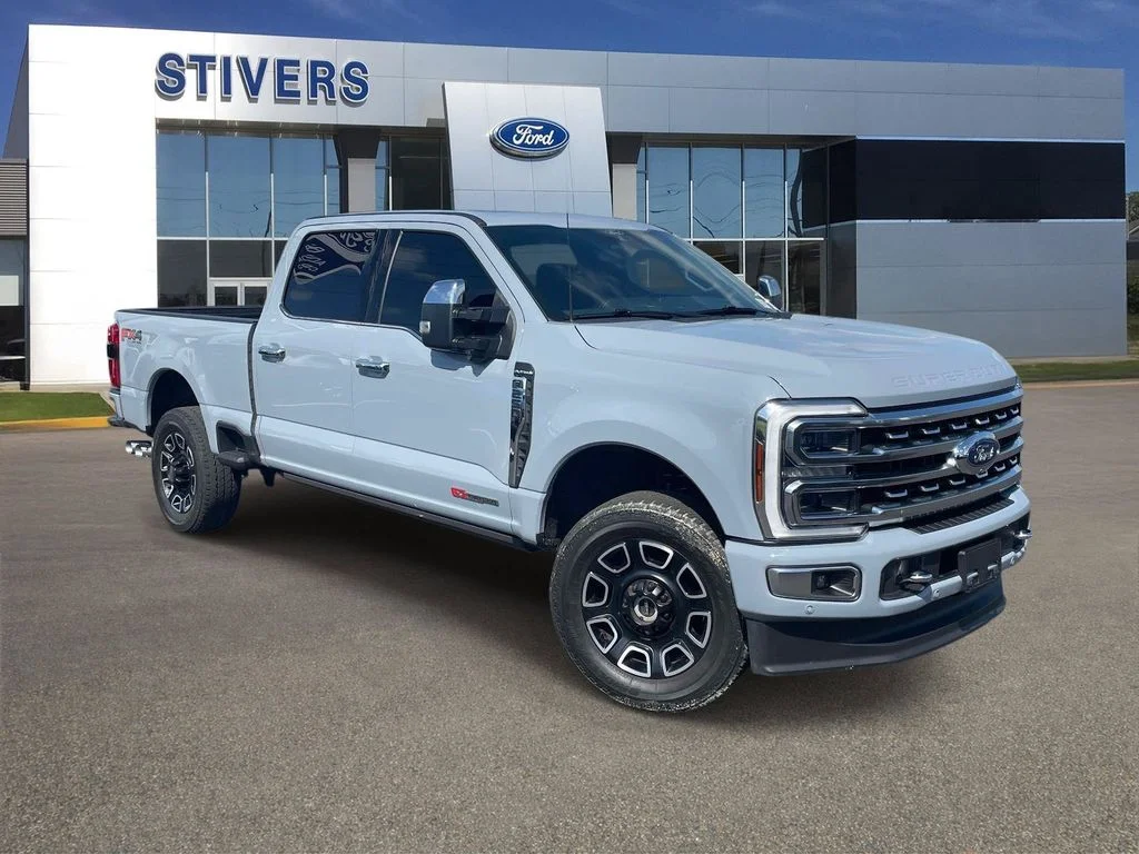 Certified Used 2024 Gray Ford Platinum image 1
