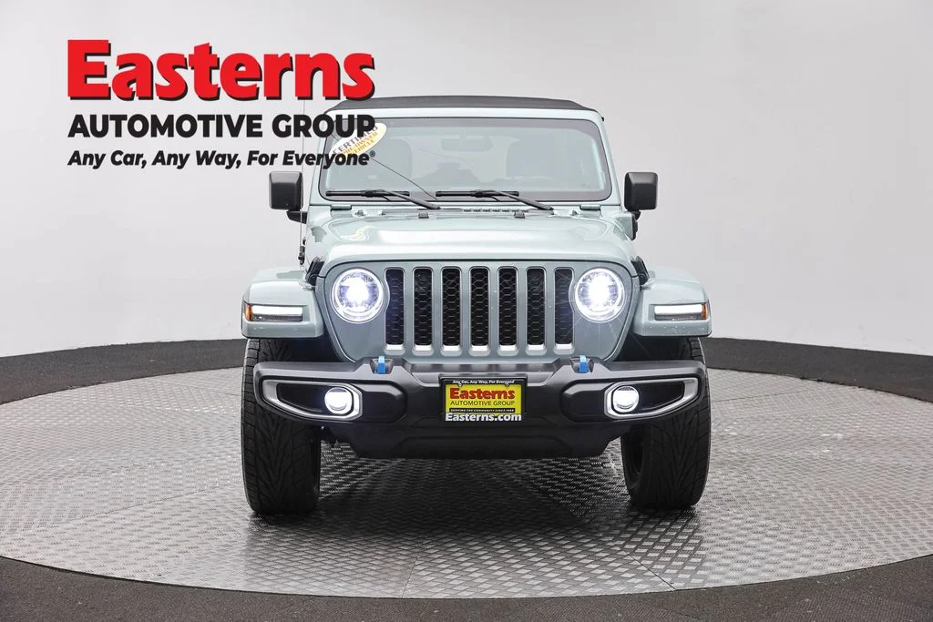 Used 2023 Gray Jeep Sahara 4xe image 2