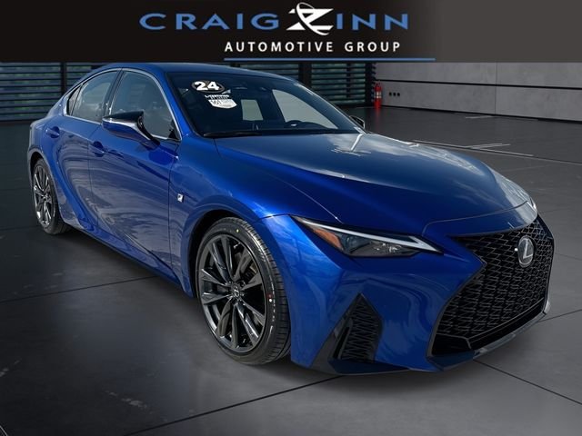 Certified Used 2024 ULTRASONIC BLUE 2.0 Lexus 350 F SPORT image 1